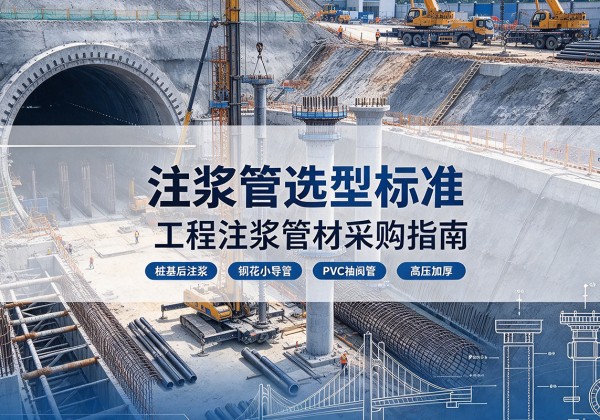市中注浆管选型标准